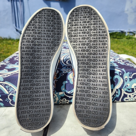 KENZO Paris Flying Tiger Print Slip Ons Sz 37 - Picture 9 of 9